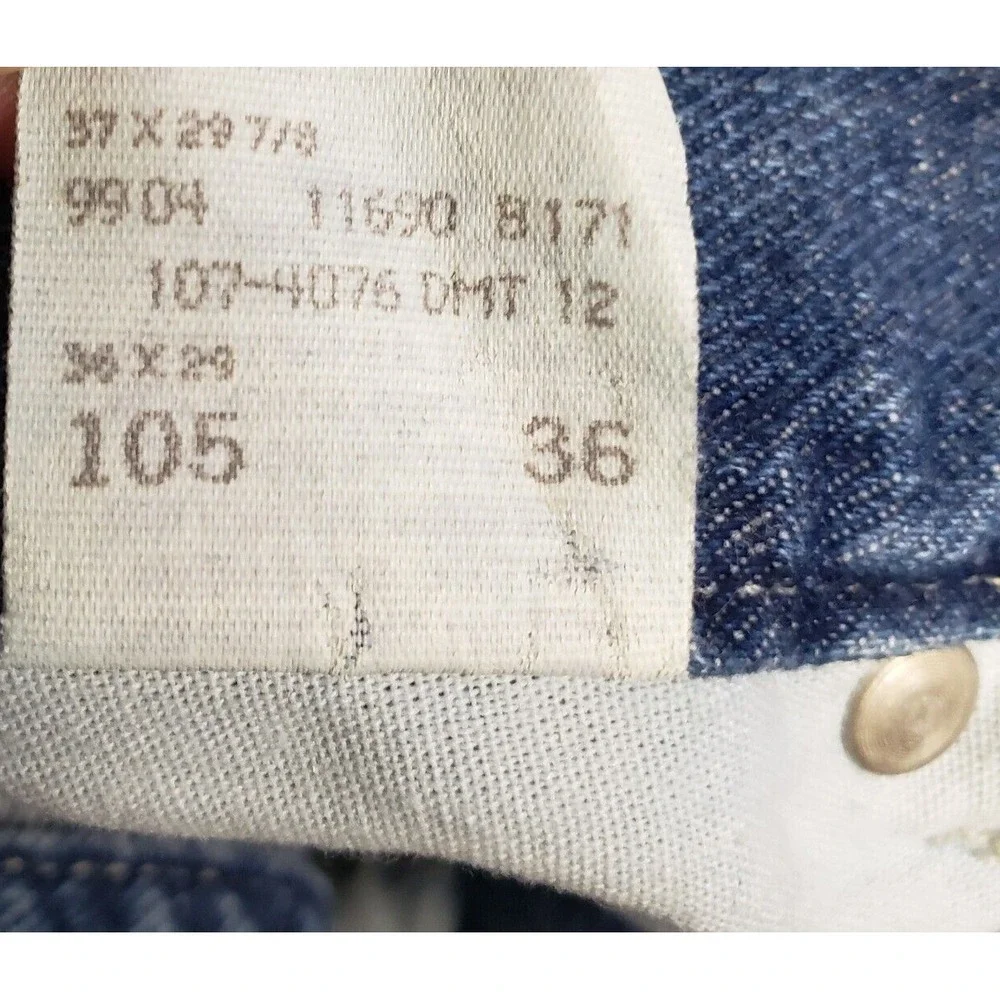 VTG Raylz Jeans Mens 36x30 Blue Wide Leg Denim Streetwear Skater Grunge Baggy